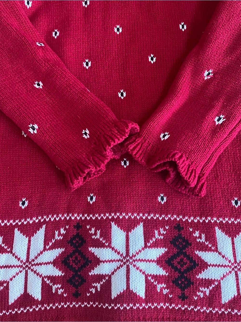 CYNTHIA ROWLEY RED KNIT DRESS - Picture 3 of 6